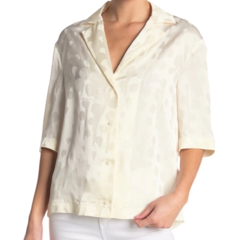 NWT Off-White Jacquard Baseball Shirt
